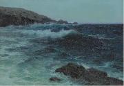 Lionel Walden Hawaiian Coastline oil painting reproduction